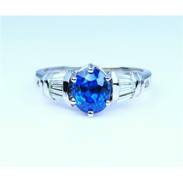 Exquisite Rare, No treatment Burmese Sapphire