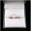 Image 5 : Sparkling Ladies Pear Shaped Wedding Set