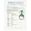 Image 5 : Show Stopping Emerald and Diamond Ring