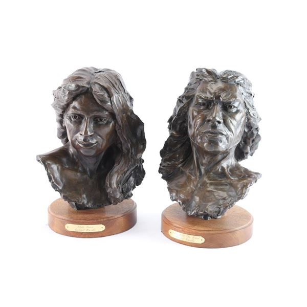 Pair of Fine Art Bronzes