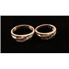 Image 2 : His & Her Matching Diamond Wedding Rings