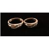 Image 3 : His & Her Matching Diamond Wedding Rings