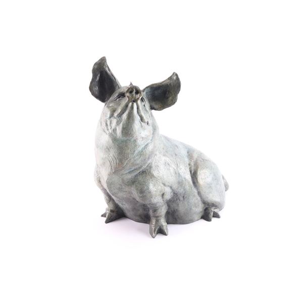 Bronze Sculpture "Swine Song"