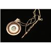 Image 2 : Turquoise Pendant w/ 18kt Yellow Gold Chain