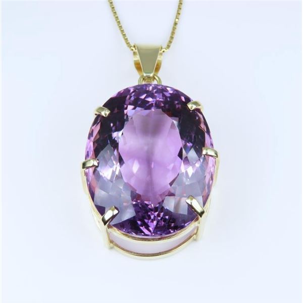 Magnificent 113.00 carat Amethyst Pendant