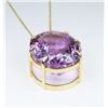 Image 2 : Magnificent 113.00 carat Amethyst Pendant