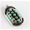 Image 2 : Zuni Turquoise & Sterling Pendant