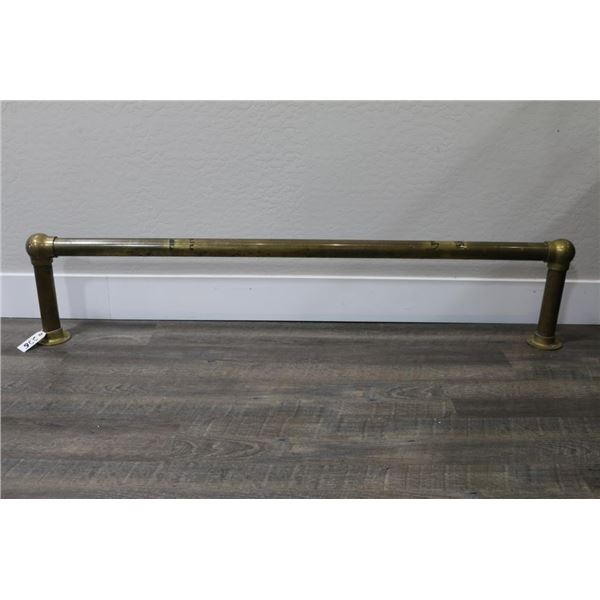 Brass Foot Rail Bar