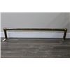 Image 1 : Brass Foot Rail Bar