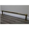 Image 2 : Brass Foot Rail Bar