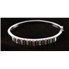 Image 4 : Ladies Diamond Bangle Bracelet