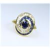 Image 2 : Stunning Ballerina Style Blue Sapphire