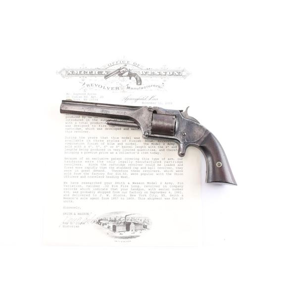 Smith & Wesson No. 2 .32 RF #434
