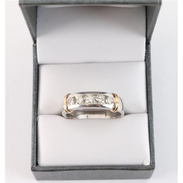Mens Diamond Wedding Set