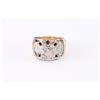 Image 1 : Gold/Diamond 32nd Degree Masonic Ring.