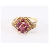 Image 1 : Ladies Ruby and Diamond Ring