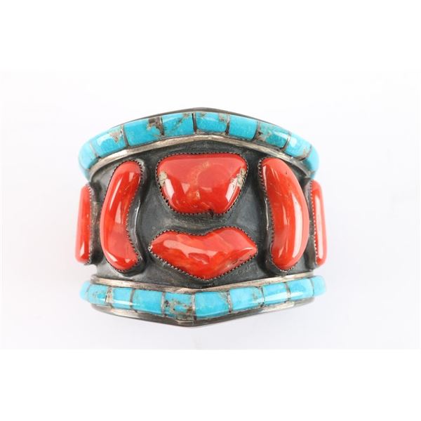 High Quality Navajo Turquoise Cuff