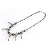 Image 2 : Navajo Sterling Bear Claw Necklace