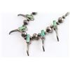 Image 3 : Navajo Sterling Bear Claw Necklace