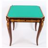 Image 6 : Italian Inlaid Game Table