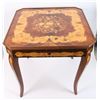 Image 8 : Italian Inlaid Game Table