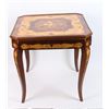 Image 9 : Italian Inlaid Game Table
