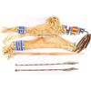 Image 1 : Sioux Beaded Bow and Quiver
