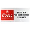 Image 1 : Vintage Coors Sign