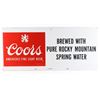 Image 2 : Vintage Coors Sign