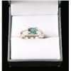 Image 2 : Ladies Tourmaline and Diamond Ring