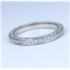 Image 2 : Dazzling Platinum Diamond Anniversary Band