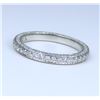 Image 3 : Dazzling Platinum Diamond Anniversary Band