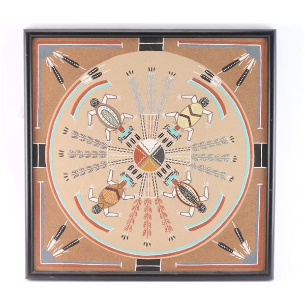 Native American Sand Painting