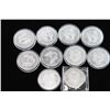 Image 2 : Lot of 10 Walking Liberty Silver Dollars