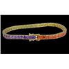 Image 4 : Striking Multi-Colored Gem Bracelet