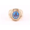 Image 1 : Gold WW2 U.S.A.A.F. Masonic Ring.