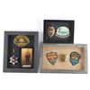 Image 1 : Collection of (3) Framed Badges