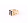 Image 2 : Gold Masonic Ring.