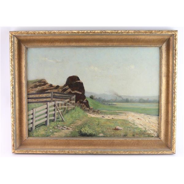 Original Oil Painting by Alfred Smith.