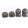 Image 1 : Two Pairs Of Cast Iron Constructions Bookends