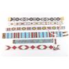 Image 2 : Large Lot of Native American Beaded Strips