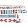 Image 3 : Large Lot of Native American Beaded Strips