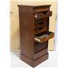 Image 3 : Vintage Roller Door Oak Filing Cabinet