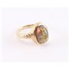 Image 3 : Boulder Opal in Yellow Gold