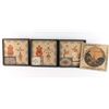 Image 1 : Lot of 4 Indian Sand Paintings