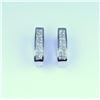 Image 5 : Dazzling Hoop Style Diamond Earrings