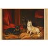 Image 2 : Oil Painting Victorian Background with Dogs