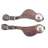 Image 1 : Pair of Fancy Turquoise Spur Straps