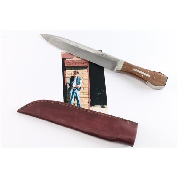 Gamblers Hilt Coffin Handled Bowie Knife