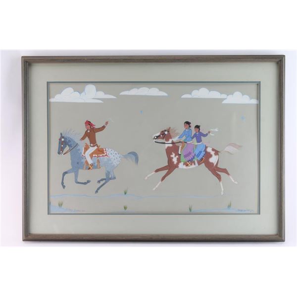 Original Gouche on Paper